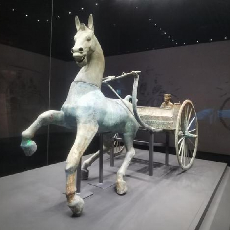 阔别18年！“中国汉代第一车”资阳铜车马正式回归，成资阳市博物馆镇馆之宝