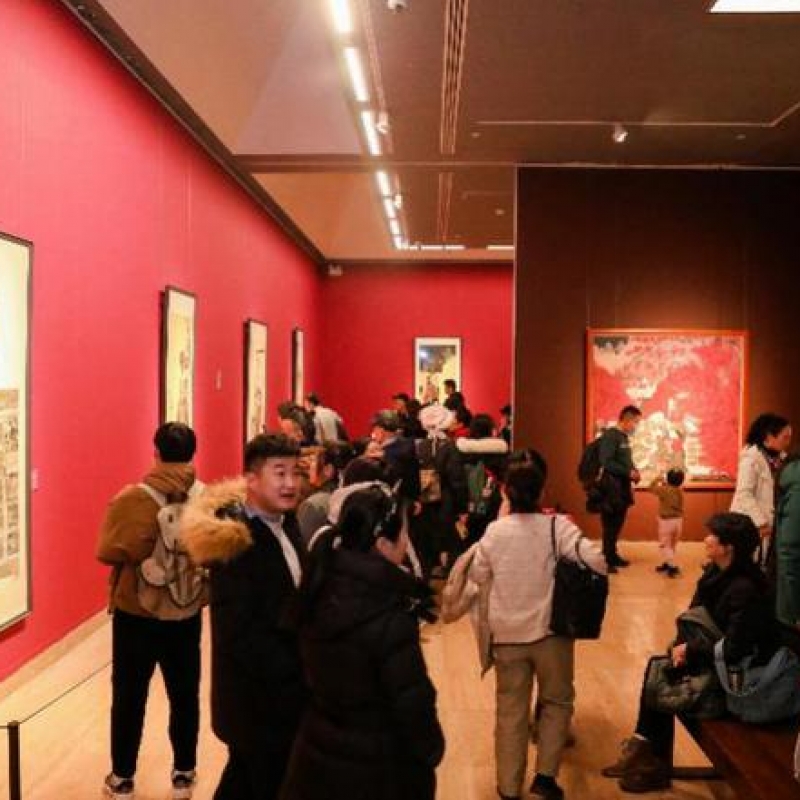 新中国成立以来，中国美术馆首位安徽女性画家个展圆满闭幕